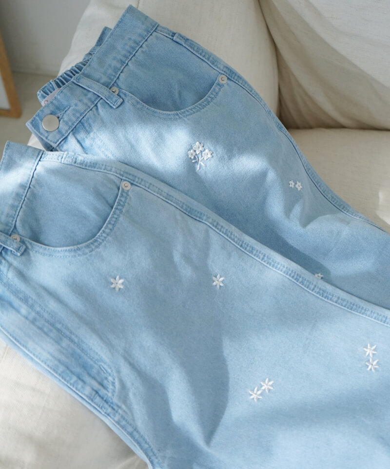 bloom embroidery pants�`��ٰѴ���۲��ذ����