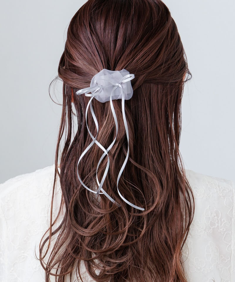 chiffon ribbon pin�`�̫��������