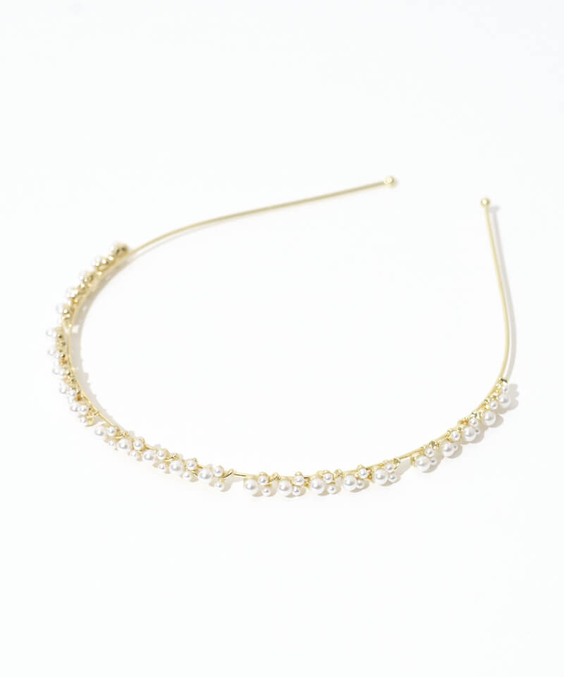 blooming pearl hairband�`��ٰ�ݸ��߰ٶ�����