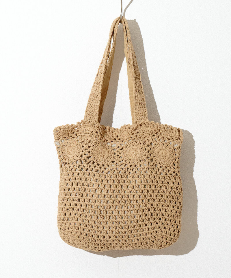 sunny crochet tote�`�ư�ۼ�İ�