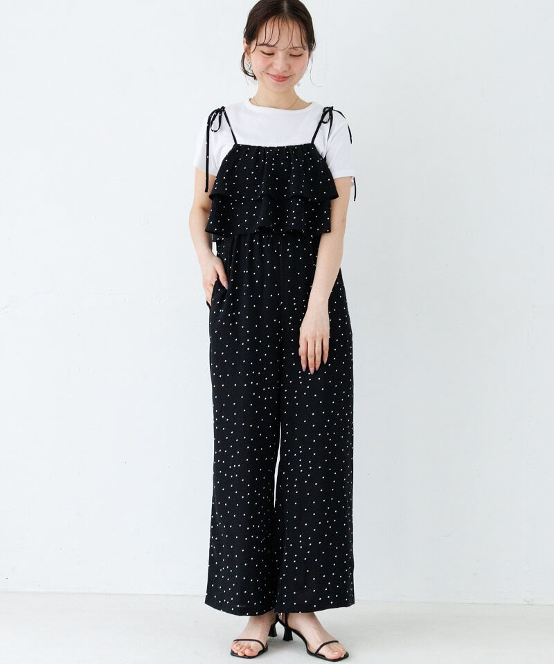 feminine dot rompers�`̪����ޯ����߰�