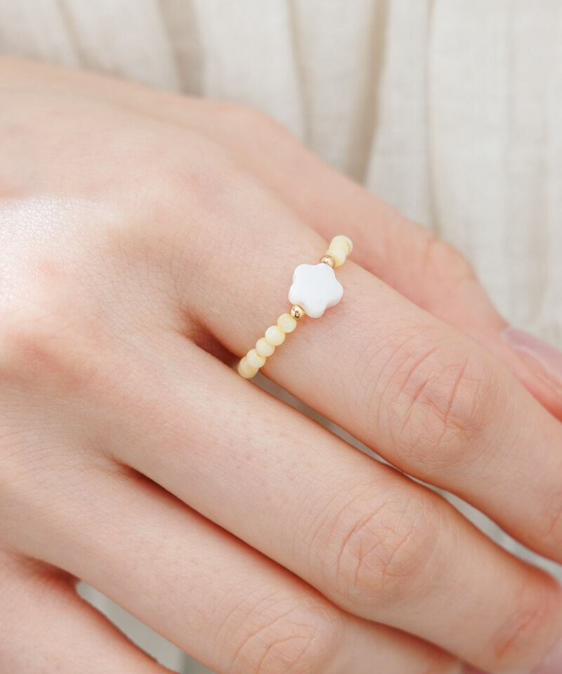 bloom beads ring�`��ٰ��ް���ݸ�