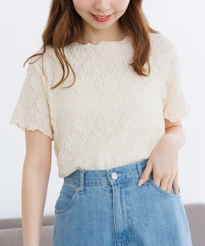 half shabby lace top4�`ʰ̼��ްڰ�į��4