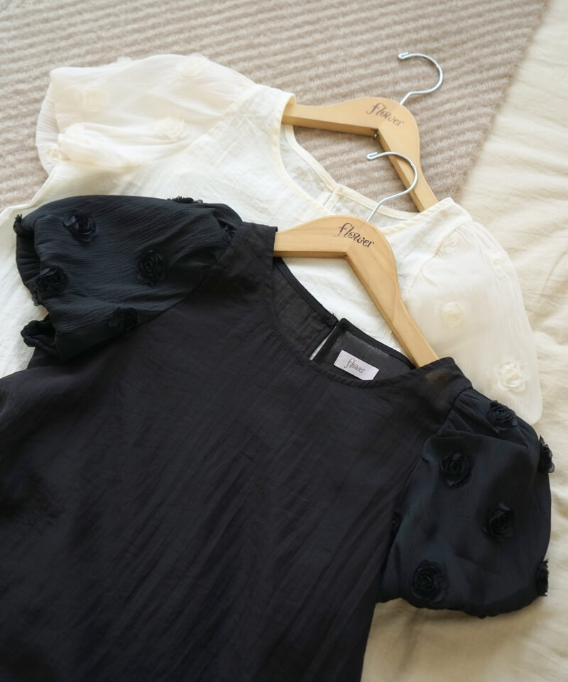 rose puff blouse�`۰�������׳�