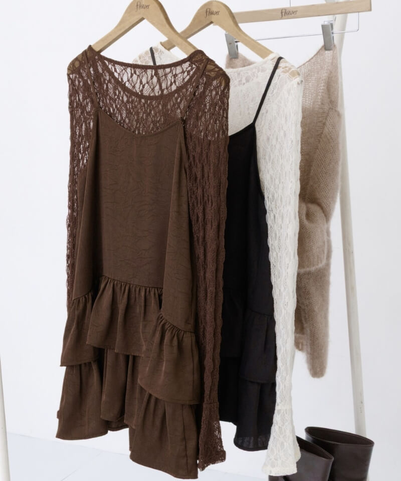 sheer flower top2�`�����ܰį��2