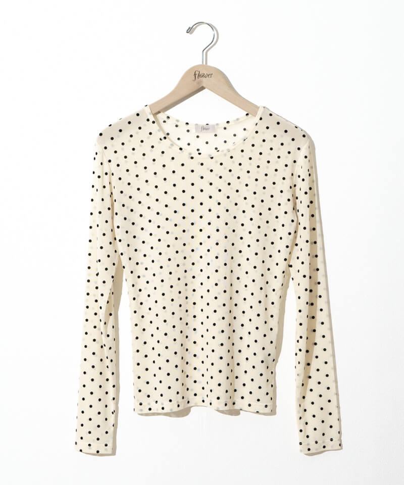 dot tulle top�`�ޯ�����į��