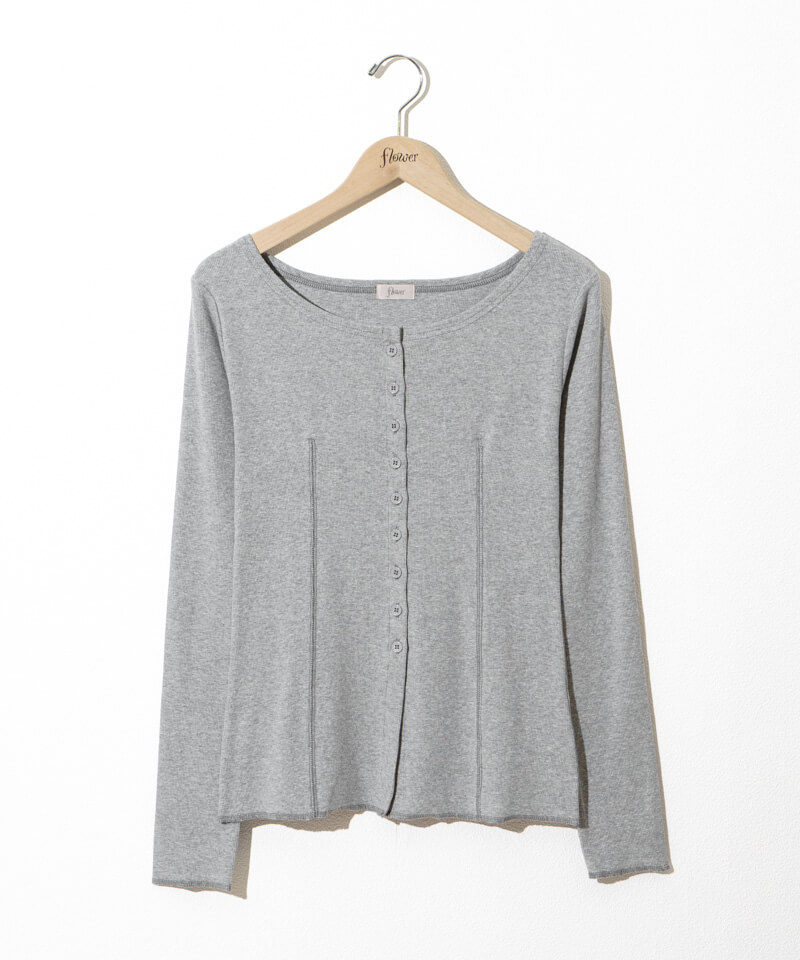 slim rib cardigan�`�����޶��ި���