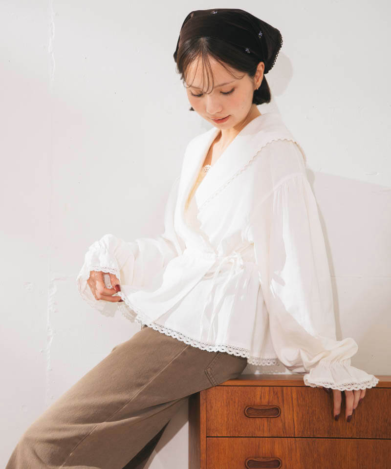 chic linen jacket�`�����ݼެ���