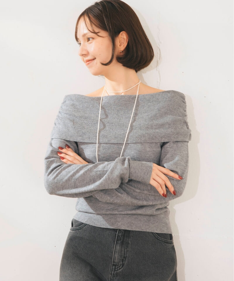 off shoulder smooth top�`�̼���ް�Ѱ�į��
