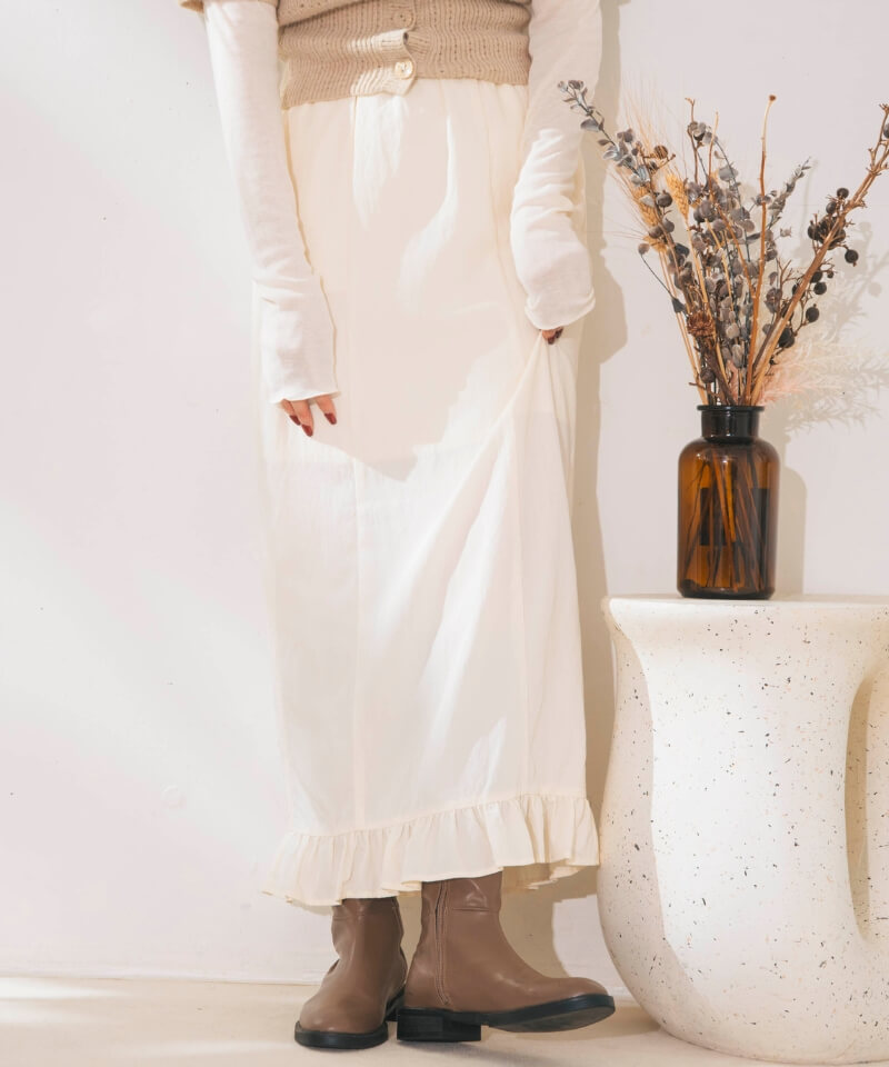 lady frill skirt�`��ި���ٽ���
