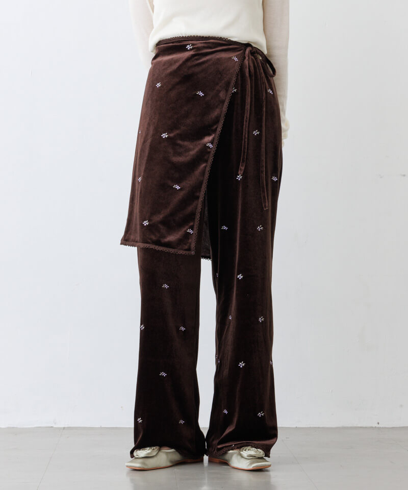 multiway velour pants�`��������۱����