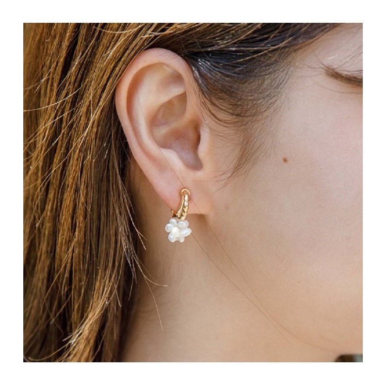 perle noix earring 〜ﾍﾟﾙﾙﾉﾜｲﾔﾘﾝｸﾞ