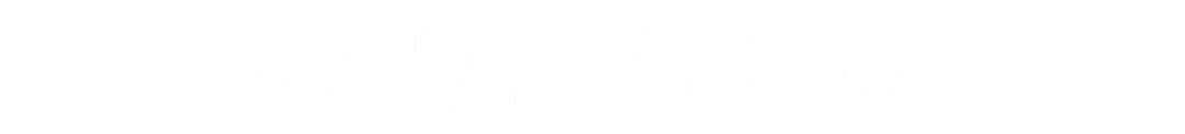 windy puff blouse
